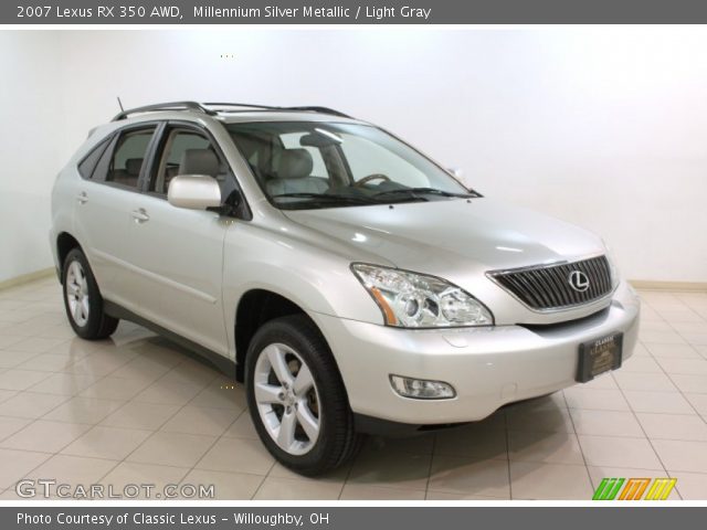2007 Lexus RX 350 AWD in Millennium Silver Metallic
