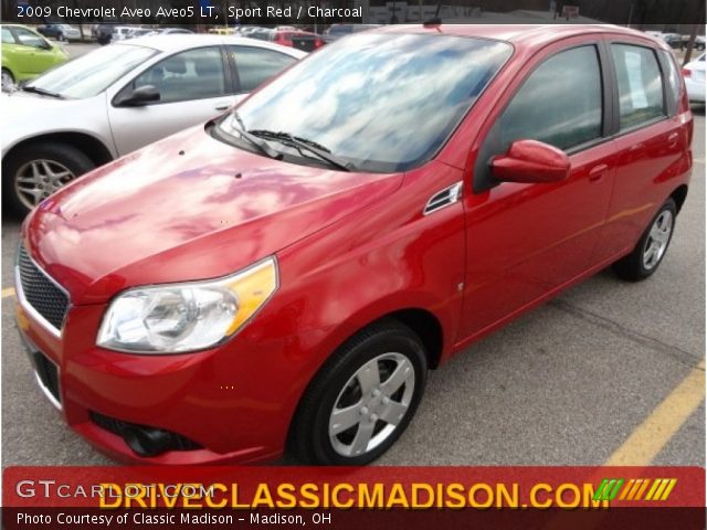 2009 Chevrolet Aveo Aveo5 LT in Sport Red