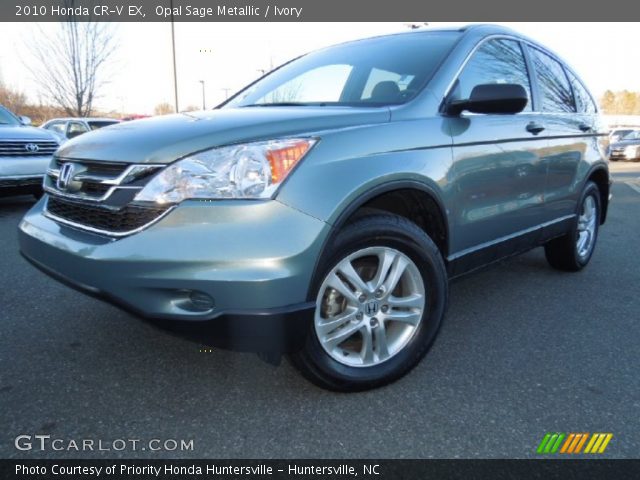 2010 Honda CR-V EX in Opal Sage Metallic