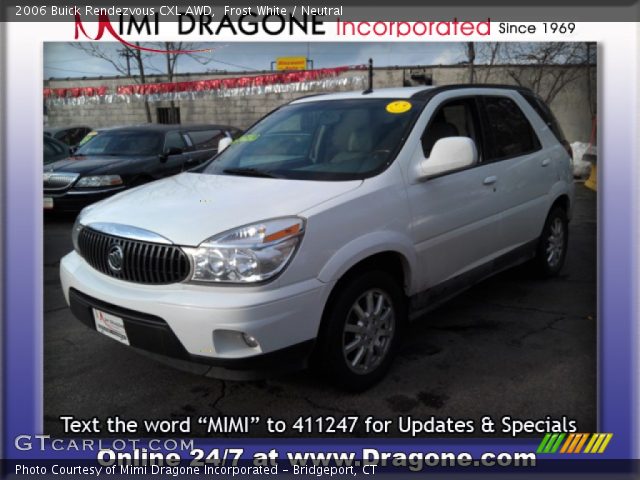 2006 Buick Rendezvous CXL AWD in Frost White