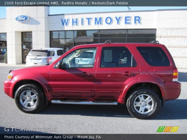 2006 Ford Escape Limited 4WD in Redfire Metallic
