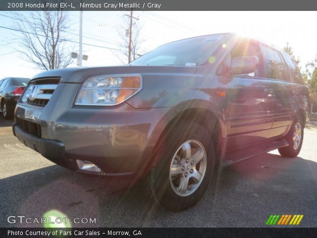 2008 Honda Pilot EX-L in Nimbus Gray Metallic