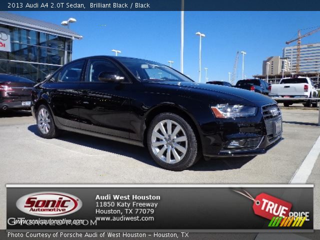 2013 Audi A4 2.0T Sedan in Brilliant Black