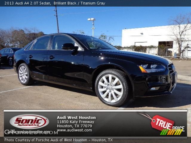 2013 Audi A4 2.0T Sedan in Brilliant Black