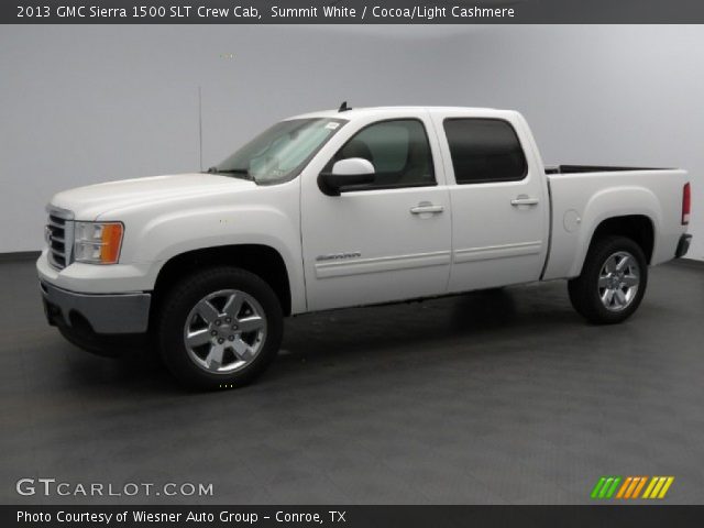 2013 GMC Sierra 1500 SLT Crew Cab in Summit White