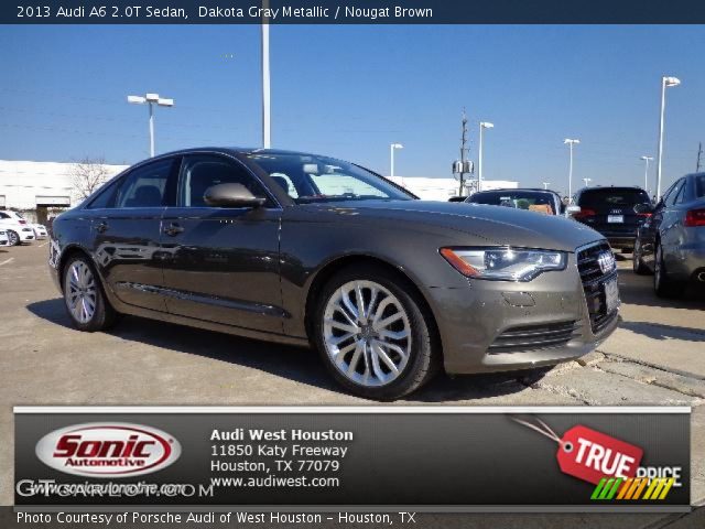 2013 Audi A6 2.0T Sedan in Dakota Gray Metallic