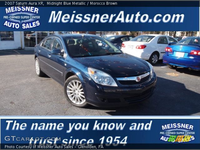 2007 Saturn Aura XR in Midnight Blue Metallic