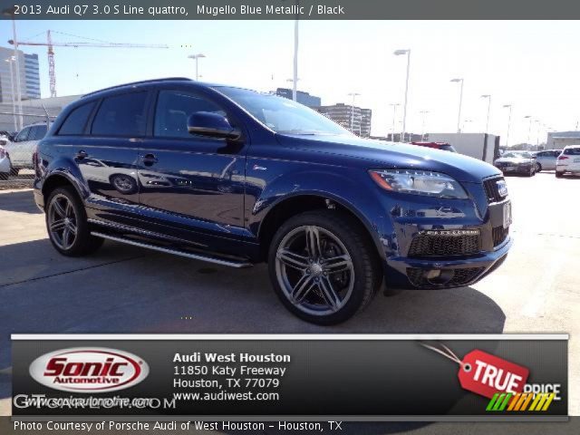 2013 Audi Q7 3.0 S Line quattro in Mugello Blue Metallic