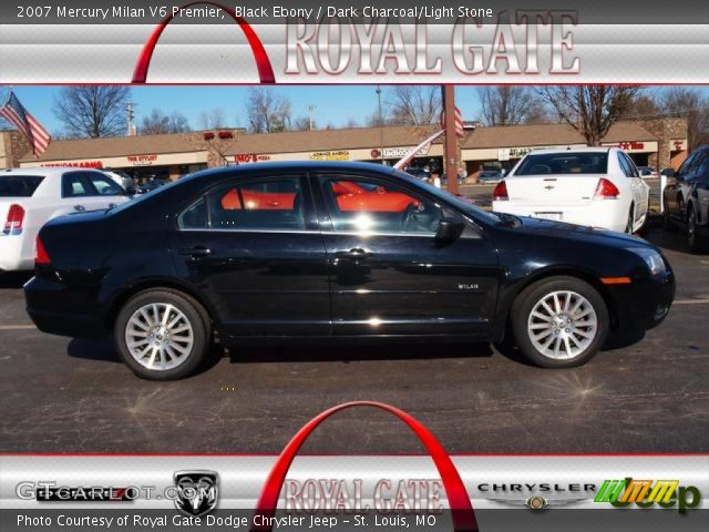 2007 Mercury Milan V6 Premier in Black Ebony