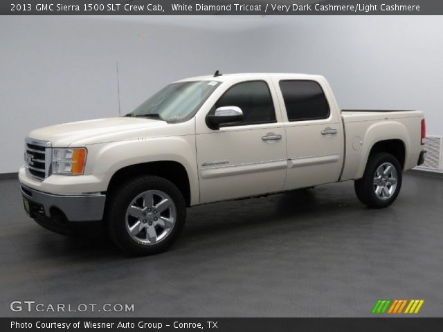 2013 GMC Sierra 1500 SLT Crew Cab in White Diamond Tricoat