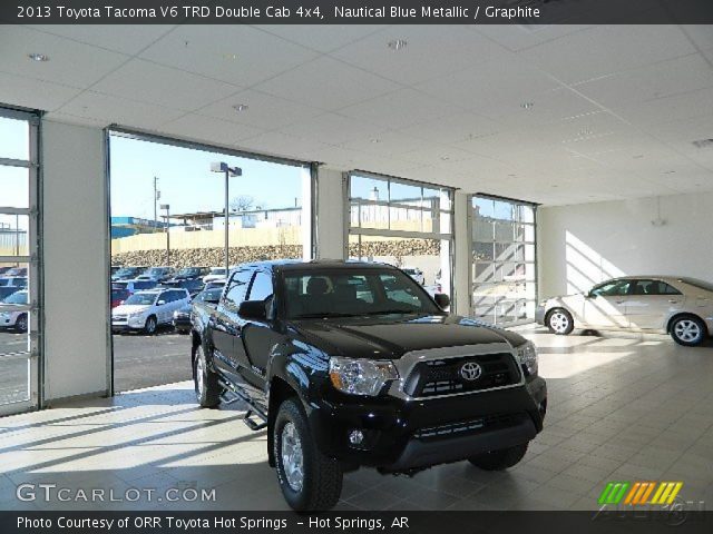 2013 Toyota Tacoma V6 TRD Double Cab 4x4 in Nautical Blue Metallic