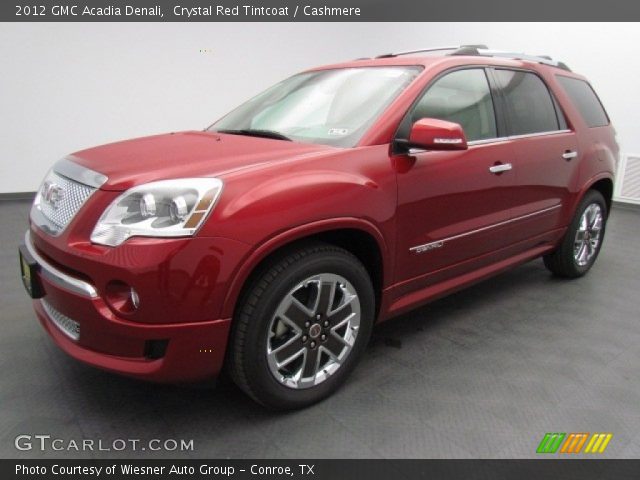 2012 GMC Acadia Denali in Crystal Red Tintcoat