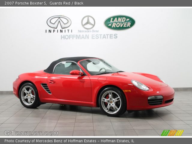 2007 Porsche Boxster S in Guards Red