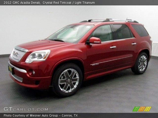 2012 GMC Acadia Denali in Crystal Red Tintcoat