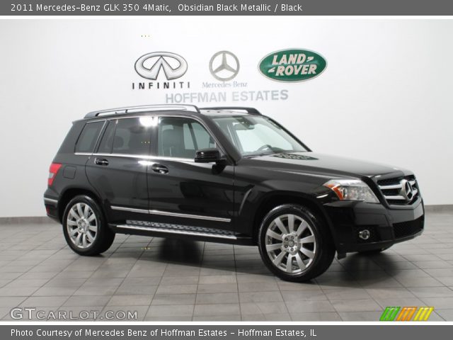 2011 Mercedes-Benz GLK 350 4Matic in Obsidian Black Metallic