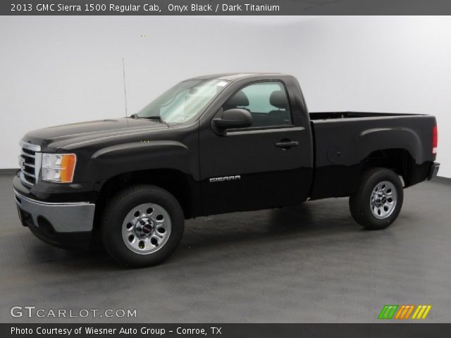 2013 GMC Sierra 1500 Regular Cab in Onyx Black