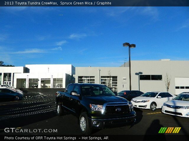 2013 Toyota Tundra CrewMax in Spruce Green Mica