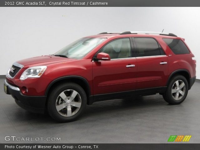 2012 GMC Acadia SLT in Crystal Red Tintcoat