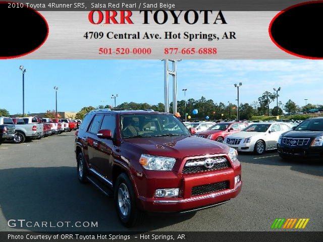 2010 Toyota 4Runner SR5 in Salsa Red Pearl