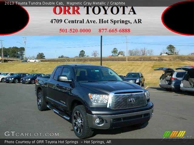 2013 Toyota Tundra Double Cab in Magnetic Gray Metallic