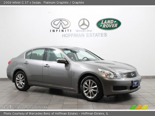 2009 Infiniti G 37 x Sedan in Platinum Graphite