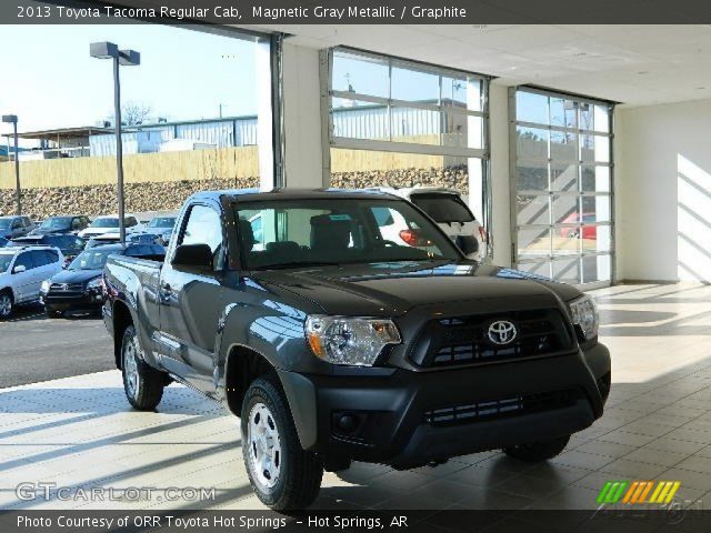 2013 Toyota Tacoma Regular Cab in Magnetic Gray Metallic