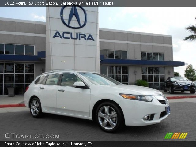 2012 Acura TSX Sport Wagon in Bellanova White Pearl