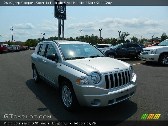 2010 Jeep Compass Sport 4x4 in Bright Silver Metallic