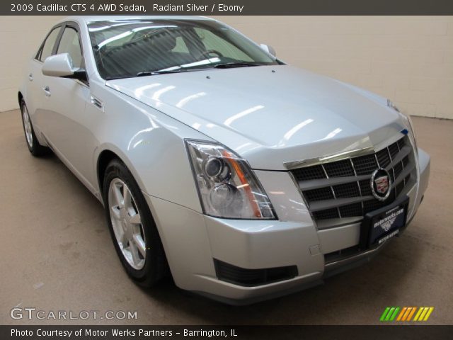 2009 Cadillac CTS 4 AWD Sedan in Radiant Silver