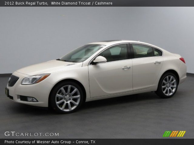 2012 Buick Regal Turbo in White Diamond Tricoat