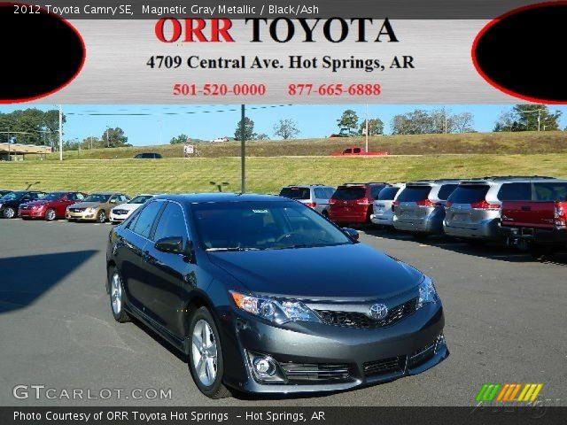 2012 Toyota Camry SE in Magnetic Gray Metallic