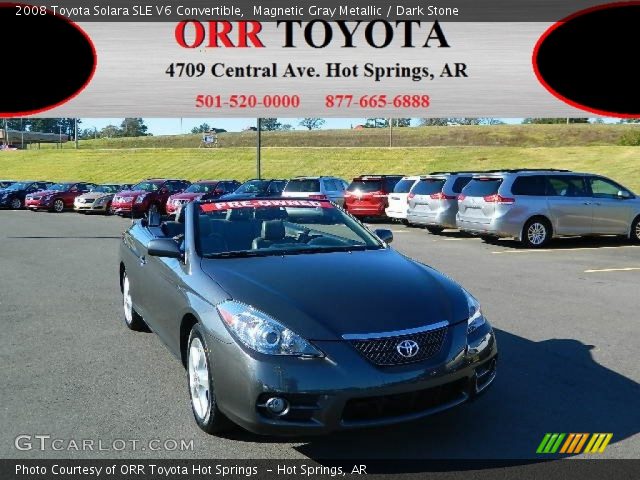 2008 Toyota Solara SLE V6 Convertible in Magnetic Gray Metallic