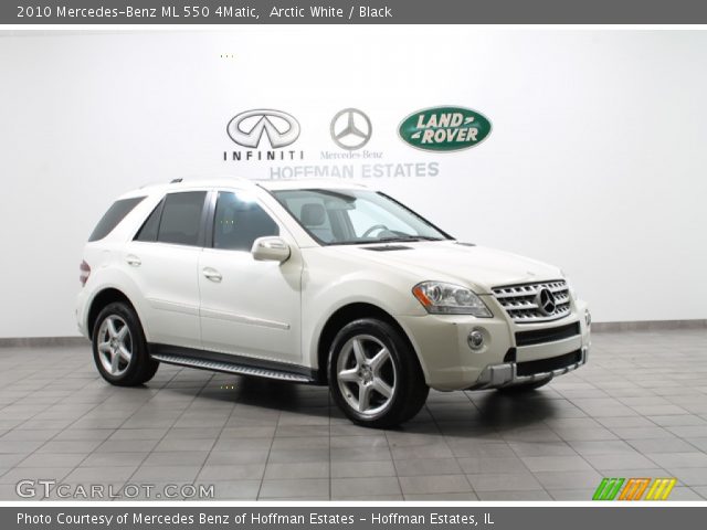 2010 Mercedes-Benz ML 550 4Matic in Arctic White