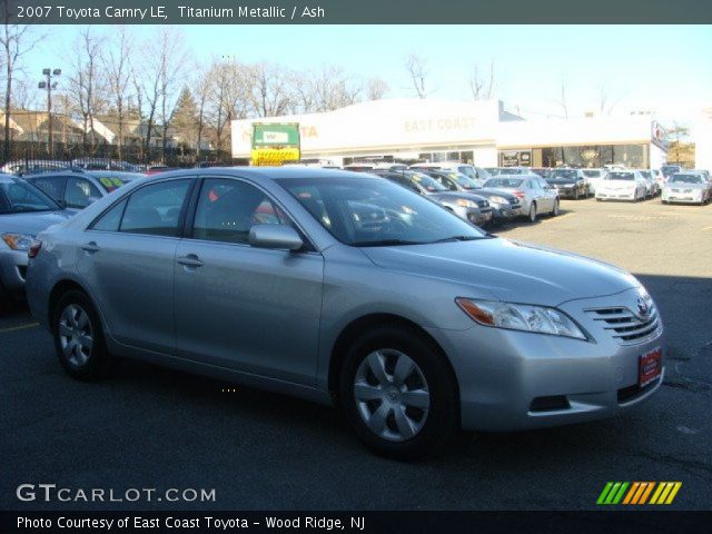 2007 Toyota Camry LE in Titanium Metallic