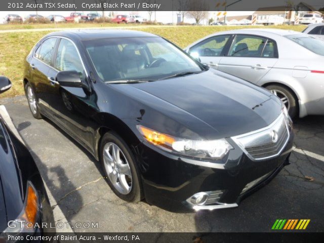 2012 Acura TSX Sedan in Crystal Black Pearl