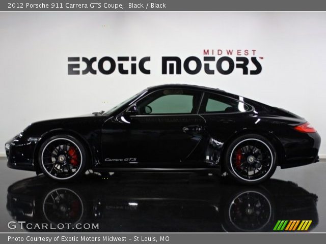 2012 Porsche 911 Carrera GTS Coupe in Black