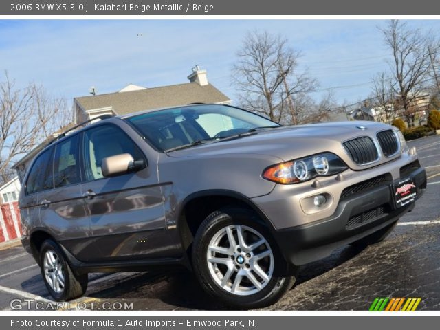 2006 BMW X5 3.0i in Kalahari Beige Metallic