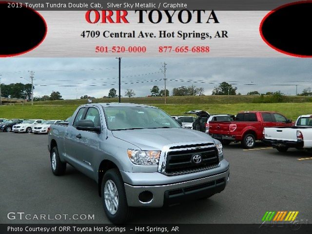 2013 Toyota Tundra Double Cab in Silver Sky Metallic