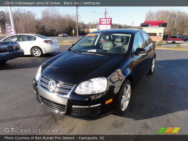 2009 Volkswagen Jetta SE Sedan in Black Uni