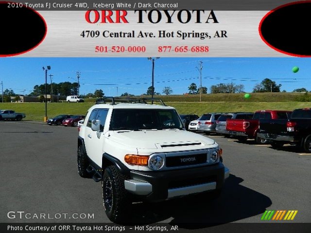 2010 Toyota FJ Cruiser 4WD in Iceberg White