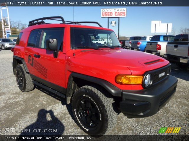 2012 Toyota FJ Cruiser Trail Teams Special Edition 4WD in Radiant Red