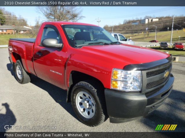 2010 Chevrolet Silverado 1500 Regular Cab 4x4 in Victory Red