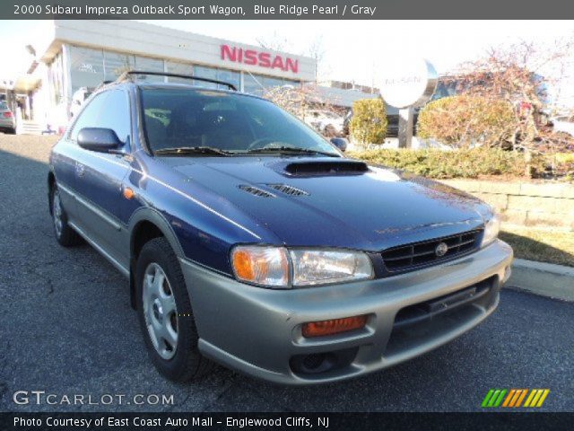 2000 Subaru Impreza Outback Sport Wagon in Blue Ridge Pearl