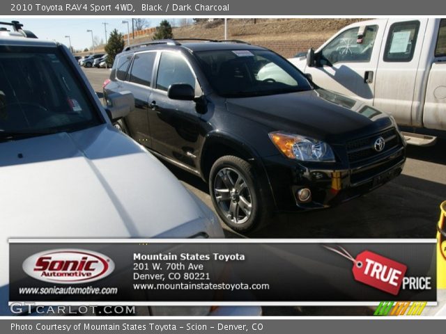 2010 Toyota RAV4 Sport 4WD in Black