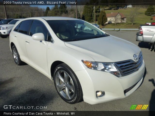 2009 Toyota Venza V6 AWD in Blizzard Pearl