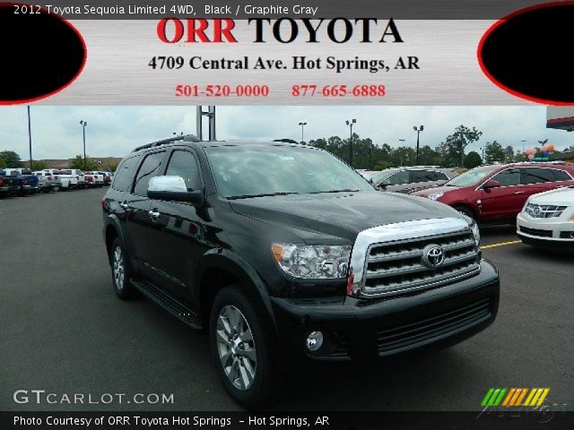 2012 Toyota Sequoia Limited 4WD in Black