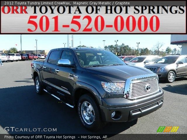 2012 Toyota Tundra Limited CrewMax in Magnetic Gray Metallic