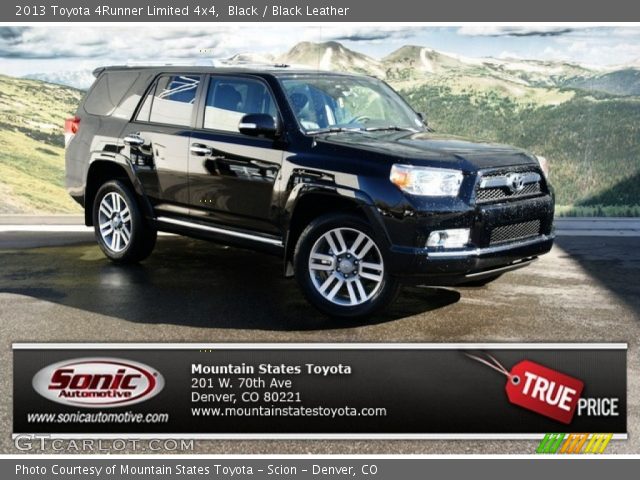 2013 Toyota 4Runner Limited 4x4 in Black
