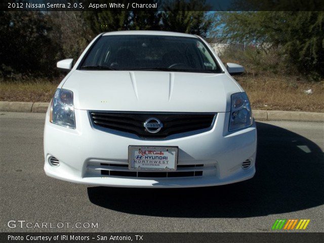 2012 Nissan Sentra 2.0 S in Aspen White