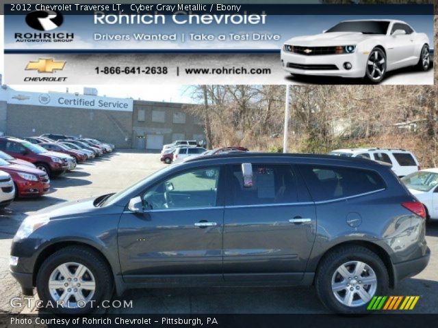 2012 Chevrolet Traverse LT in Cyber Gray Metallic